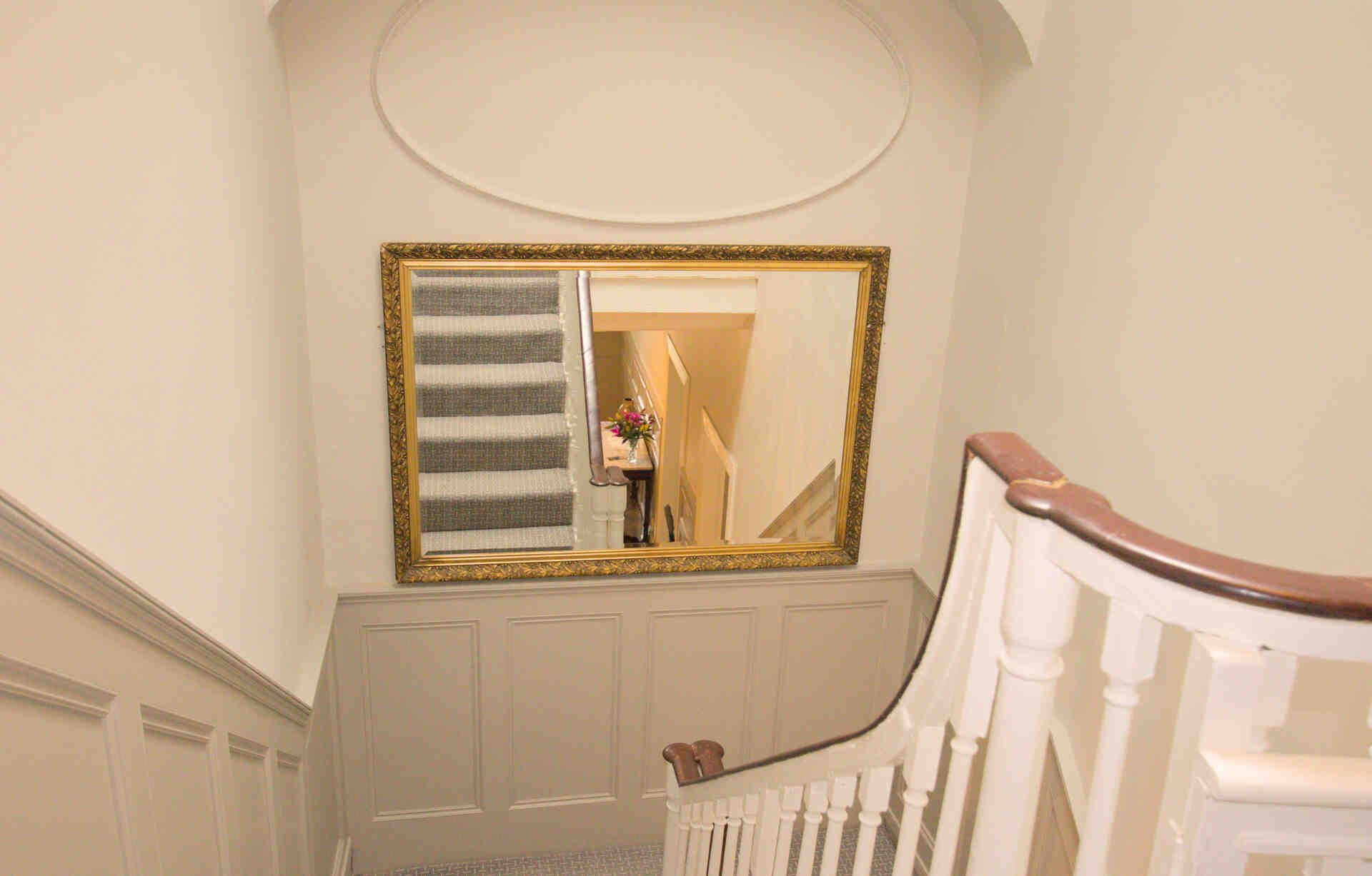 Light-filled stairwell